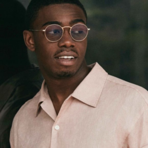 OLIVER PEOPLES WESLIE Optical Frames in White Gold MSRP $601 Rare Find main image 6